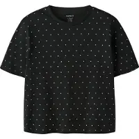 Name it Nkfruaja Ss Nreg Top Noos - Black - 134-140