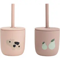 Done by Deer Tiny Farm Pillimuki Silikoni 2-pack, Powder