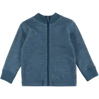 Joha Paita Zip Merinovillasekoite, Dark Denim, 120