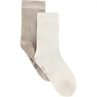 Minymo Thin Viscose Sock (2-Pack) - Grey - 23\26