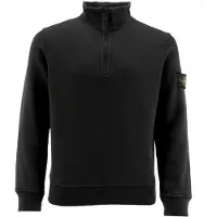 Stone Island Collegepaita M. Vetoketju - Musta - - 8 v (128) - Collegepaidat