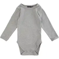 Sofie Schnoor Body p/h - Grey Melange - - 68 - Bodyt P/H