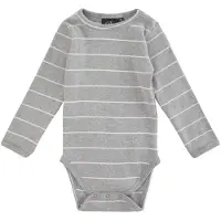 Sofie Schnoor Body p/h - Raidallinen - Grey Melange - - 56 - Bodyt P/H