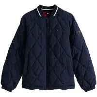 Tommy Hilfiger Lämpötakki - Tikattu - Dark Yö Laivastonsininen - - 10 v (140) - Lämpötakit