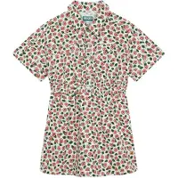 Kenzo Mekko - Denim - Ivory/Vaaleanpunainen M. Kukat - - 10 v (140) - Mekot