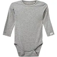 Sofie Schnoor Body p/h - Joustinneule - DicteSB - Harmaa melange - - 1½ v (86) - Bodyt P/H