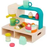 B. toys B. lelut - Minikokki - Kahvilaleikkisetti - Roolileikki - Kahvilaleikkisetti - Kahvinkeittimen kupit Leipomo J lkiruoat - Baristan ja leipomisen