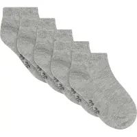Minymo Ankle Sock Low Cut (5-Pack) - Grey - 27\30