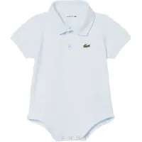 Lacoste Body l/h - Piqué - Bleu Clair M. Logo - - 12 kuukautta - Bodyt L/H