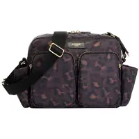 Storksak Lastenvaunujen laukku - Black/Leopard - - OneSize - Laukut