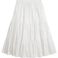 Ralph Lauren Hame - Kudottu Maxi Hame - Valkoinen - - 16 v (176) - Hameet
