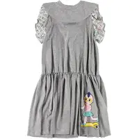 Fendi Kids Mekko - Harmaa melange M. Röyhelöt/FendiRumi - - 14 v (164) - Mekot