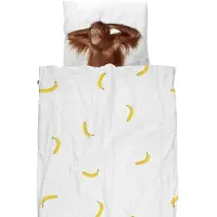 Snurk Vuodevaatteet - Junior - Banana Monkey - - Juniori - Vuodevaatteet - Juniori