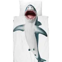 Snurk Vuodevaatteet - Aikuinen - Shark! - - Adult - Vuodevaatteet - Aikuiset