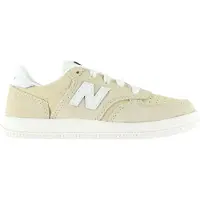 New Balance unisex for kids. PT500V1_KL T500 Lace beige leather trainers (30), Flat, Nubuck, Laces, Casual, children's fashion