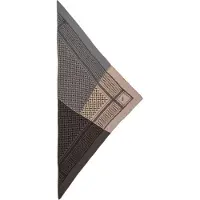 Lala Berlin Huivi - 162x85 - kolmio Trinity Patchwork - Liima - - OneSize - Huivit