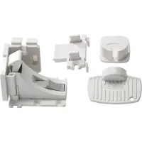 BabyDan Magneettilukko Kaappi 2-pack, White