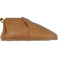 Melton Delicate Leather Slippers - Brown - 24/25