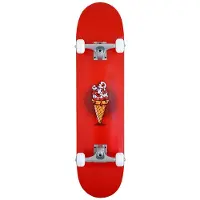 SkatenHagen Skateboard - 7,25" - Eyes Cream - - OneSize - Skeittilaudat