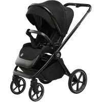 Stork Iconia Premium Lastenrattaat - Musta - - OneSize - Lastenrattaat