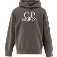 C.P. Company Huppari - Tummanharmaa M. Valkoinen - - 8 v (128) - Hupparit