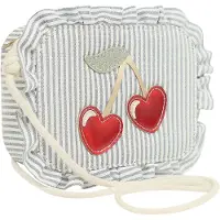 Mimi & Lula Striped Cherry Mon Cheri Cross Body Käsilaukku Multi Multi-3-8 years Sininen 3-8 vuotta Tytöt