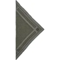 Lala Berlin Huivi - 162x85 - Triangle Trinity Neo M - Green O - - OneSize - Huivit