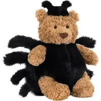 Jellycat Pehmolelu - 26x17 cm - Bartolomeus Bear Spider - - OneSize - Pehmolelut