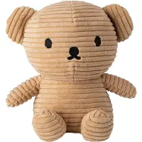 Bon Ton Toys Boris Bear Corduroy Pehmolelu 24cm Beige Beige 24 cm Beige 24 cm Pojat, Tytöt
