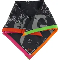 Lala Berlin Huivi - Ahrina-kuutio - 50x50 cm - Tähti Black - - OneSize - Huivit