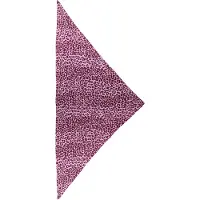Lala Berlin Huivi - 162x85 - Kolmio M - Burgundy Leo - - OneSize - Huivit