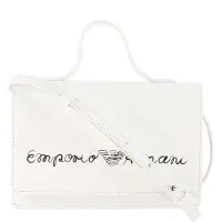 Emporio Armani Olkalaukku - Valkoinen, Allekirjoitus - - OneSize - Olkalaukku