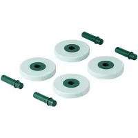 Modu 4X Foam Wheels - Green - ONE SIZE