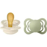 BIBS Pacifier Supreme Latex Size 1 2 kpl ? Ivory/Sage