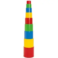 Dantoy Rakennussanko - 9 kpl - 51 cm - - OneSize - Palikkatornit