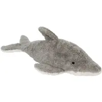 Senger Naturwelt Lämpötyyny - Pieni - 38 cm - Delfiini - Harmaa/ - - OneSize - Pehmolelut