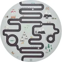 Oyoy MINI Adventure Chair & Playmat - Multi/patterned - Ø112X0.1CM x 112