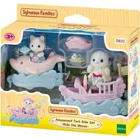 Sylvanian Families Leikkisetti Huvipuisto Vene & Vaunu