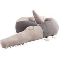 Sebra Tyyny - Neulottu - 190 cm - Super Friendy Sleepy Croc - Se - - OneSize - Tyynyt