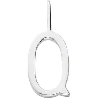 Design Letters 10Mm 925 Sterling Silver A-Z - Silver - 10 MM