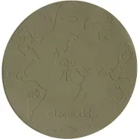 OYOY MINI Placemat The World - Green - Ø39CM