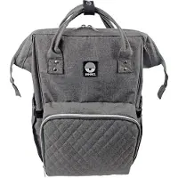 Dooky Hoitolaukku Reppu - Iso - Grey Melange - - OneSize - Hoitolaukut