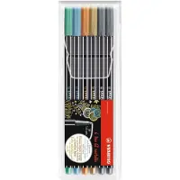 Stabilo Pen 68 Metallic 6-setti