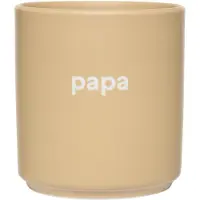 Design Letters Favourite Cups - Danish Words - Beige - 25 CL