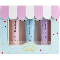 Oh Flossy Natural Lip Gloss Set - Set Of 3 - Multi/patterned - 54 G