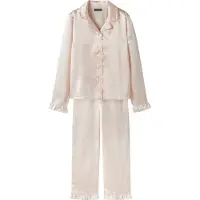 LMTD Nlfnightystripes Pyjamas Set - Pink - 170-176