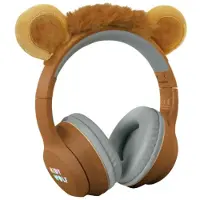 KIDYWOLF KIDYEARS Mikrofonikuulokkeet Bluetooth + Magneettikorvat, Leijona