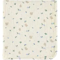 Cam Cam Copenhagen Muslin Baby Blanket - Gots - Rowan - Cream - ONE SIZE