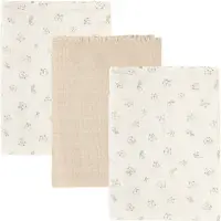 Pippi Organic Cloth Muslin (3-Pack) - Beige - 6565 CM