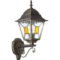 Brilliant Janel E27 Musta Seinälamppu 60 W